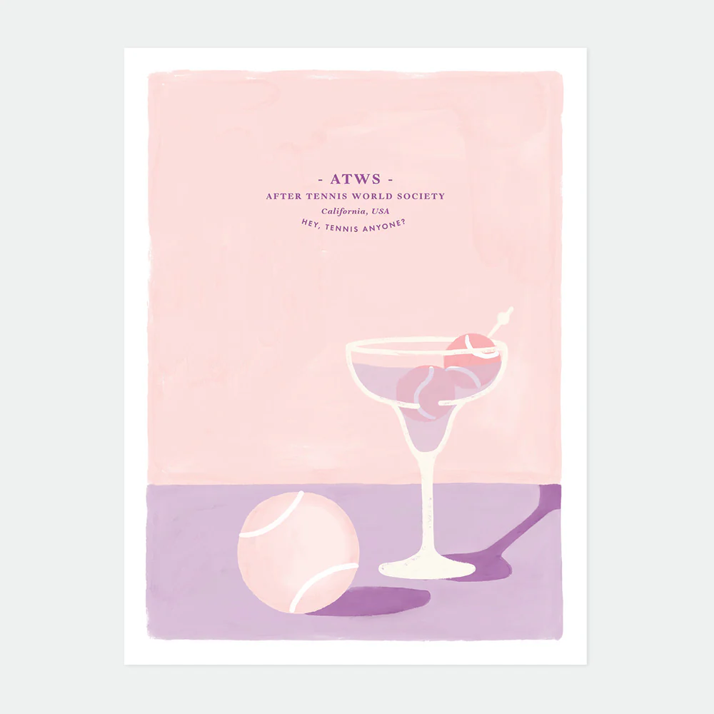 After Tennis Club - Poster