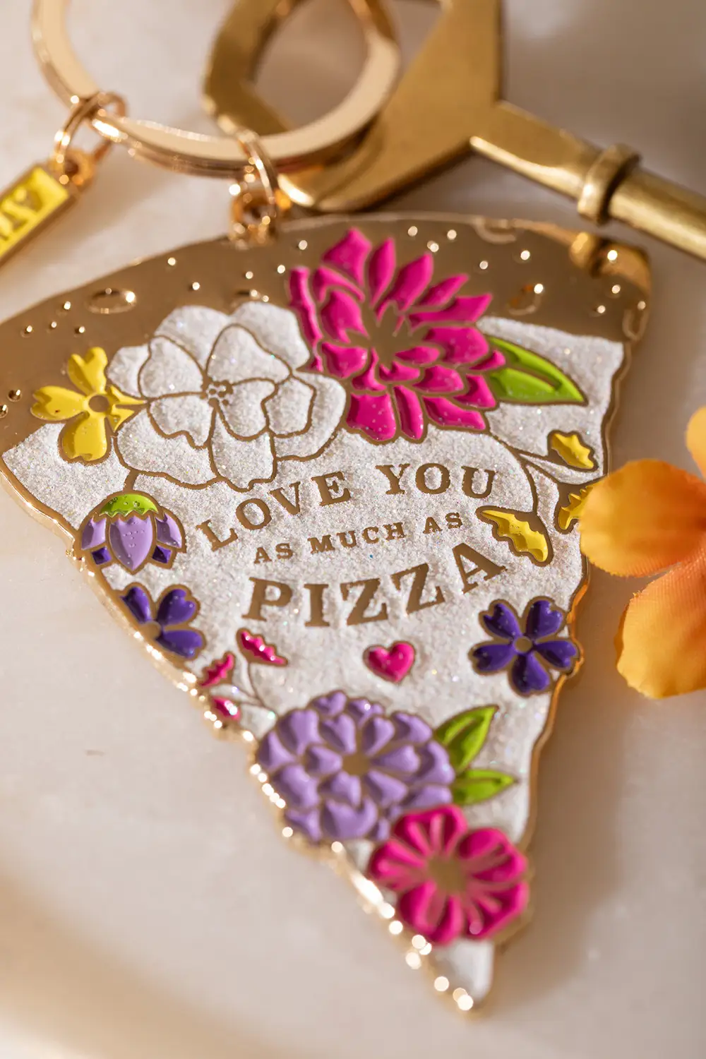As much as pizza - Keychain - Image 3