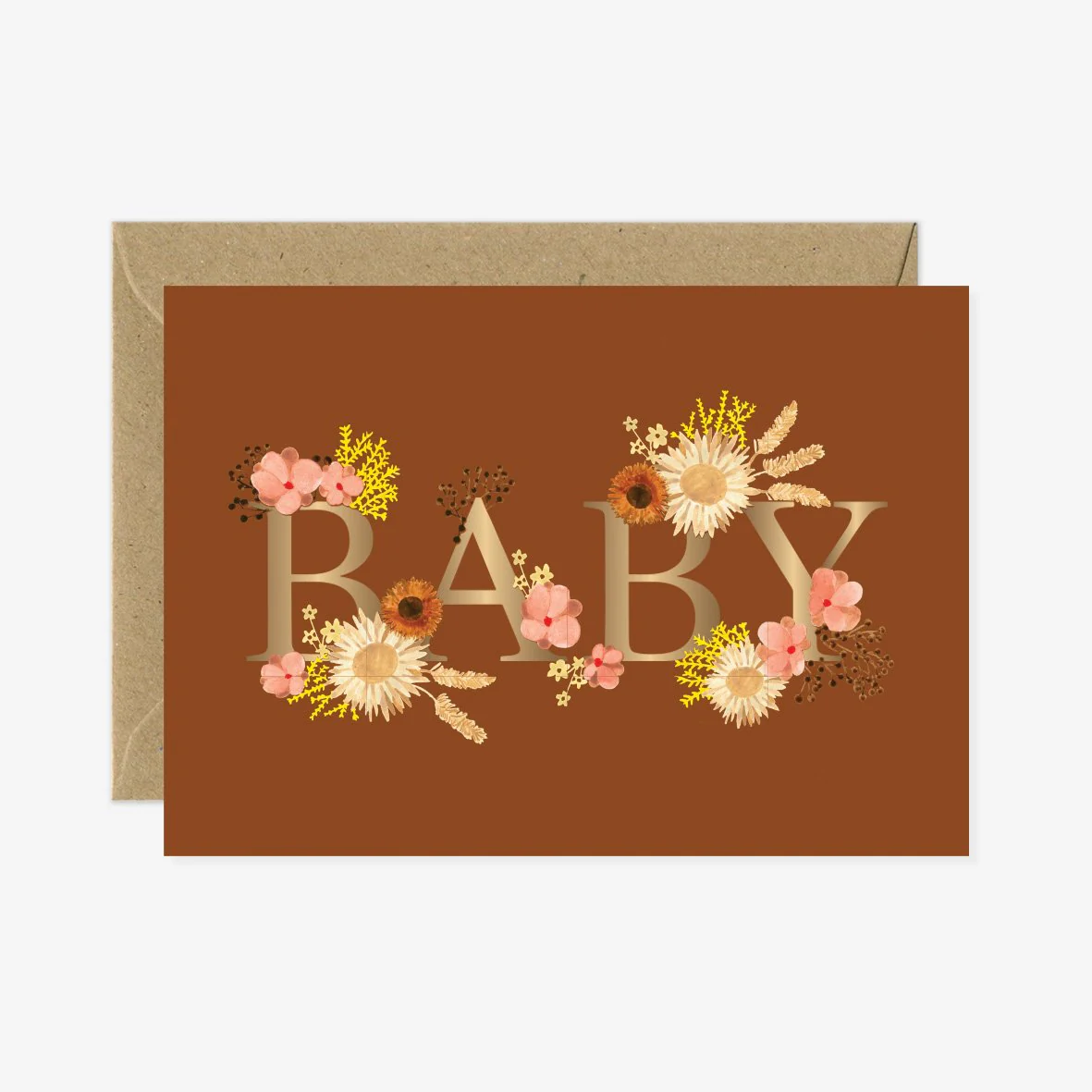 Baby Bouquet - Greeting card