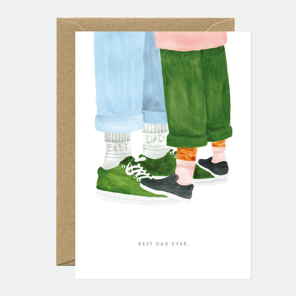 BestĀ Dad Socks - Father's day Greeting card