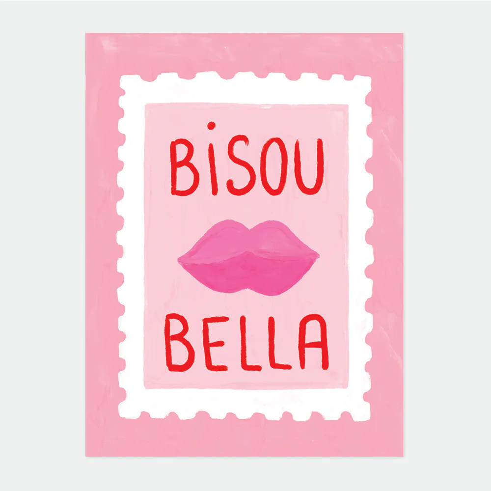 Bisous Bella- Poster