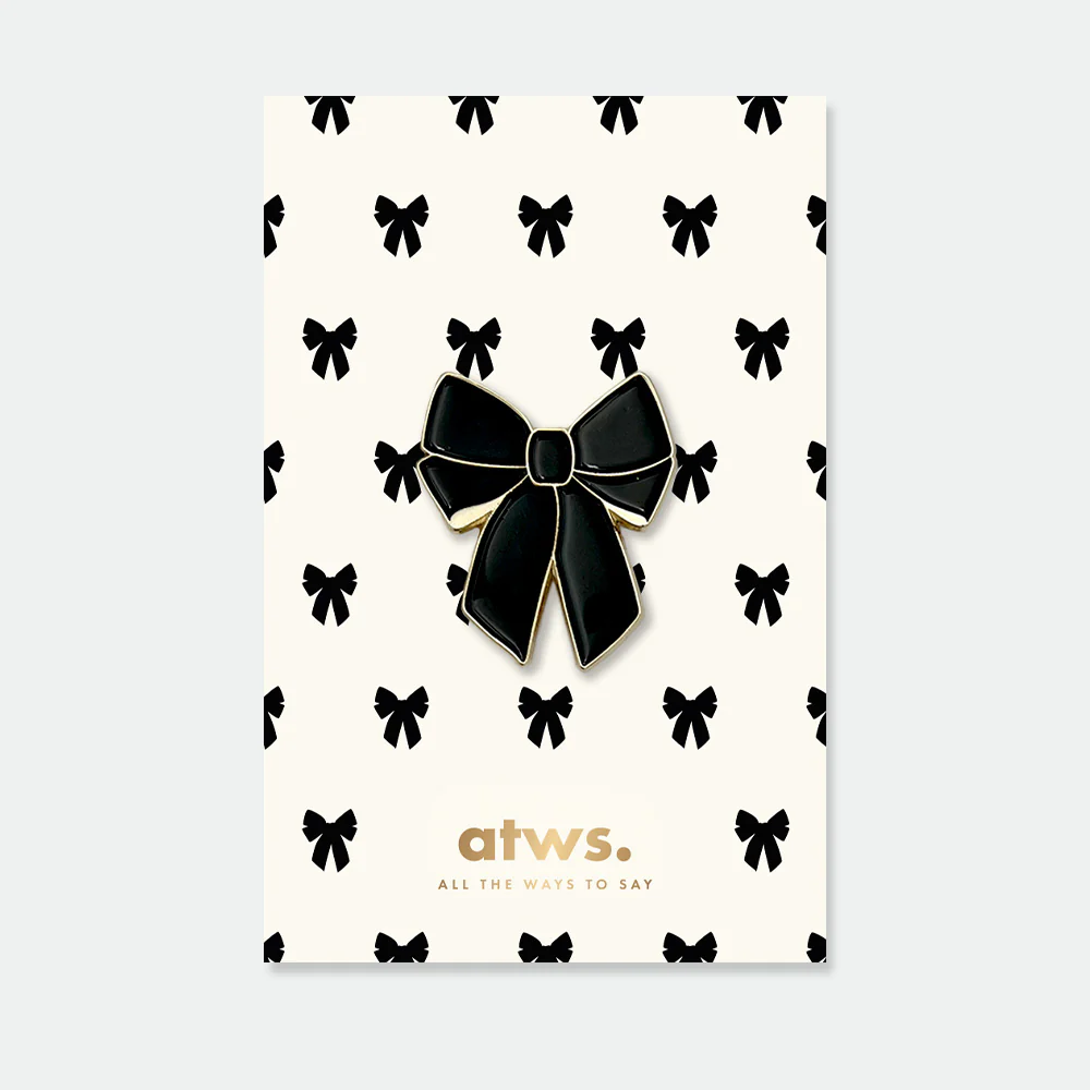 Black Bow - Pins
