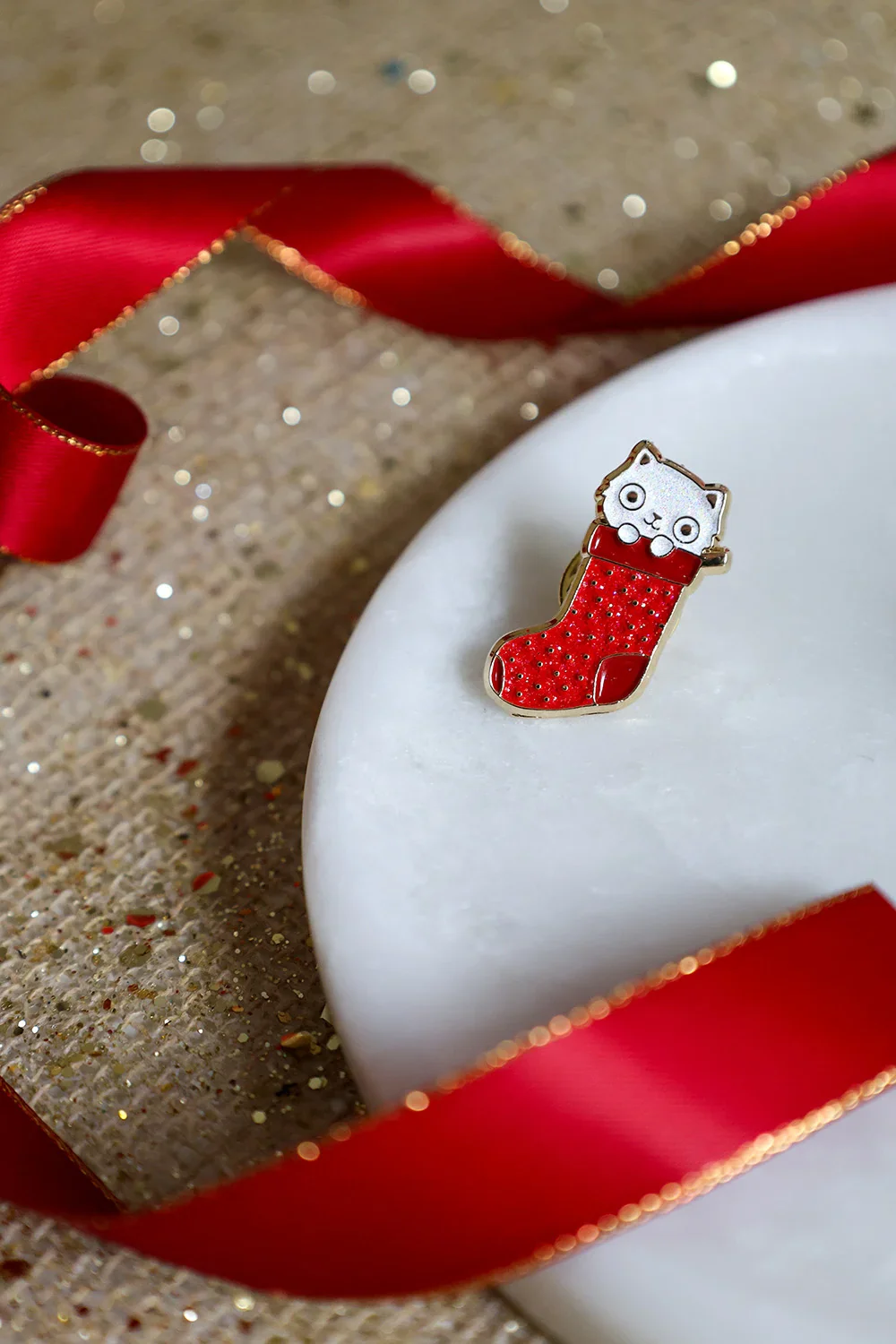 Cat Sock - Pins - Image 2