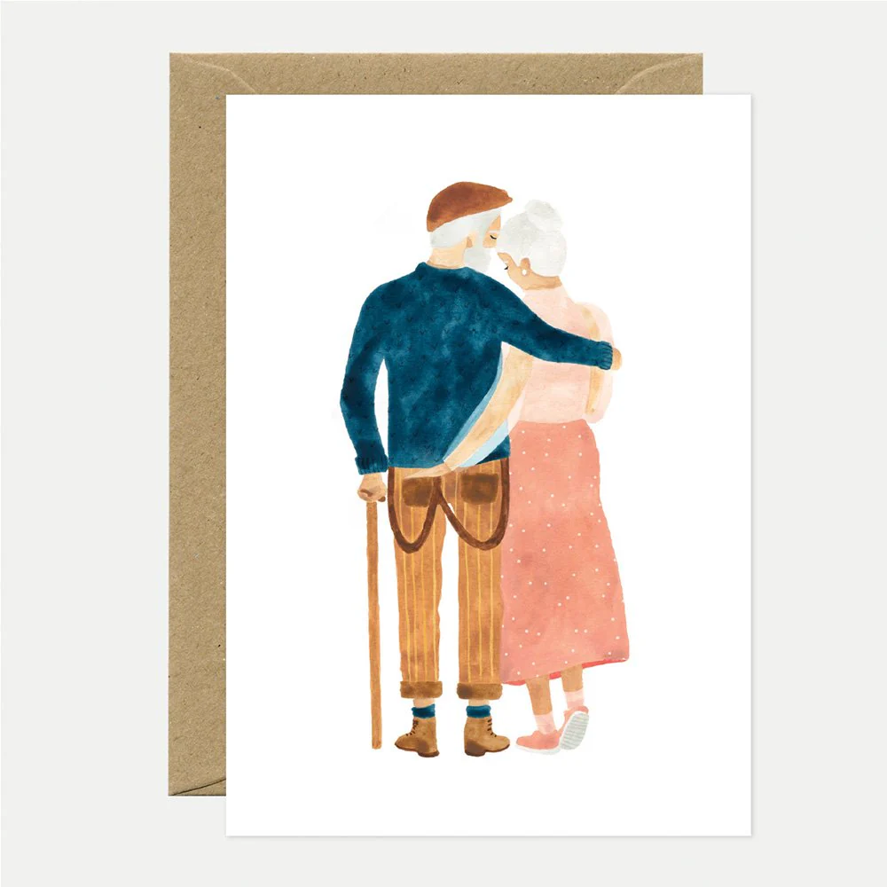 Forever Lovers - Love & friendship Greeting card