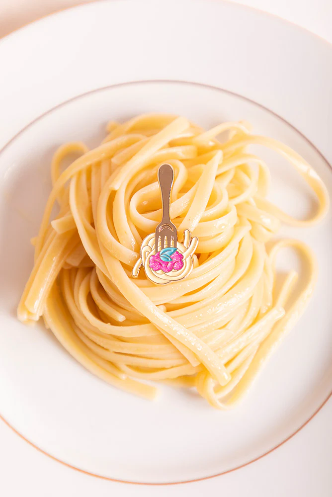 Fork And Pasta - Pins - Image 2