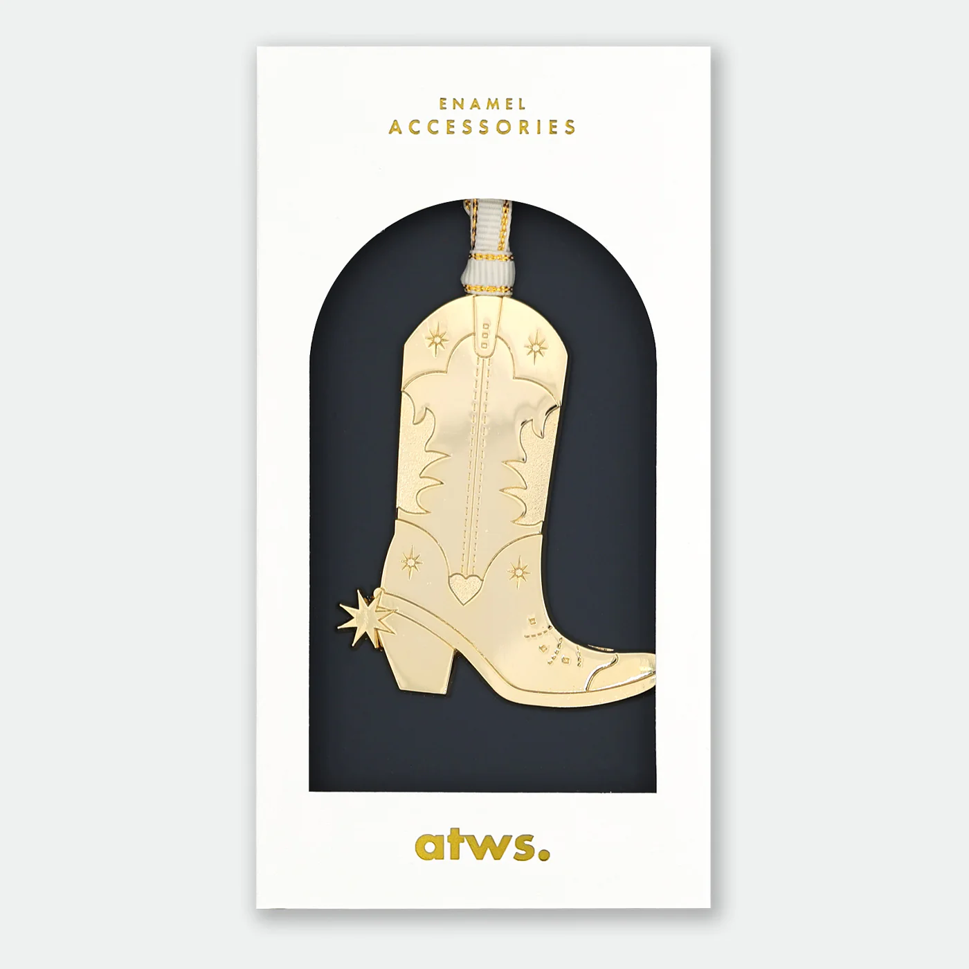 Gold Santiag - Christmas ornament
