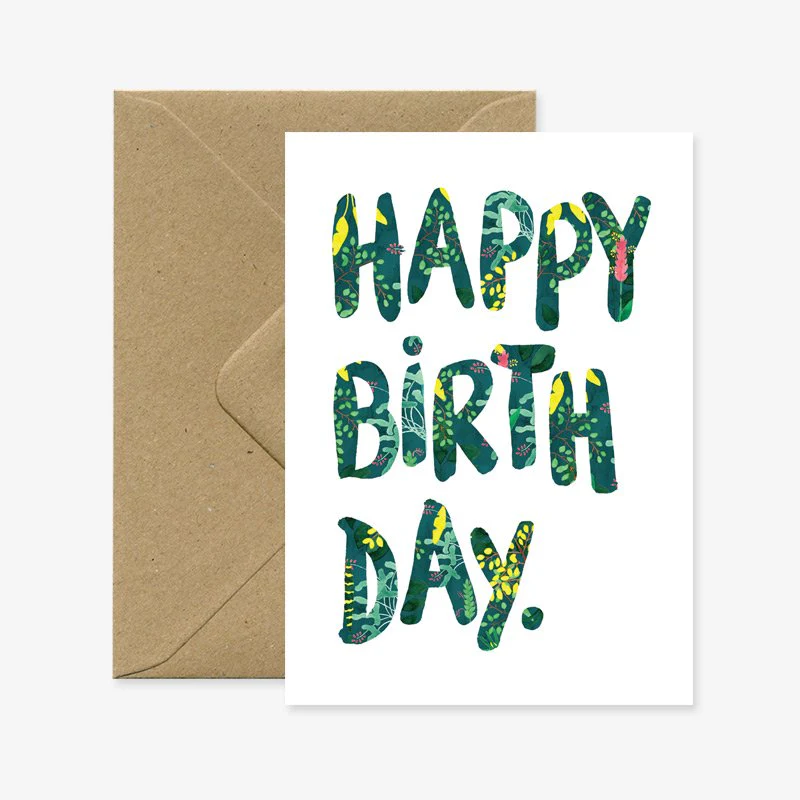 Summer - Birthday Greeting card