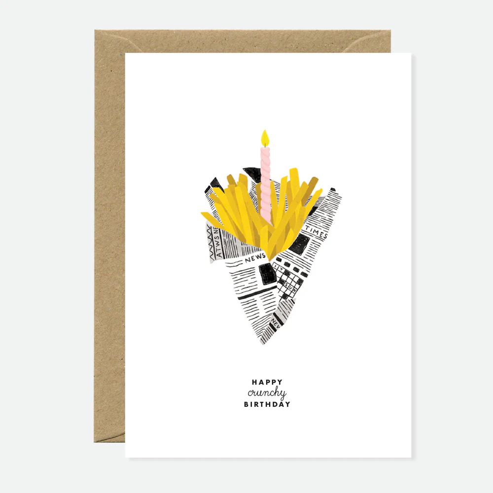Happy Crunchy Birthday - Greeting Card