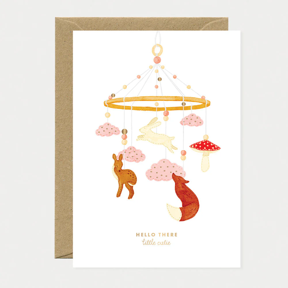 Hello there cutie - Greeting card