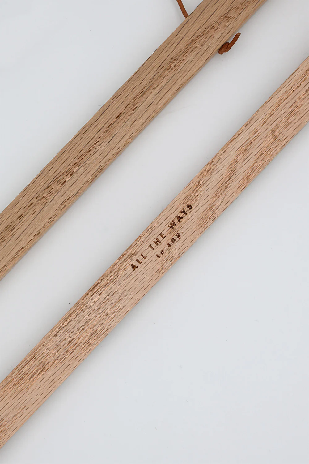 Oak Wooden Magnetic Hanger for posters - Image 4