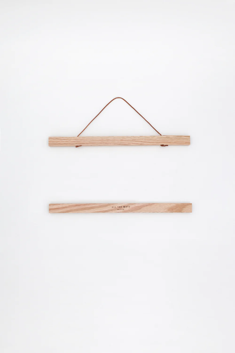 Oak Wooden Magnetic Hanger for posters - Image 6
