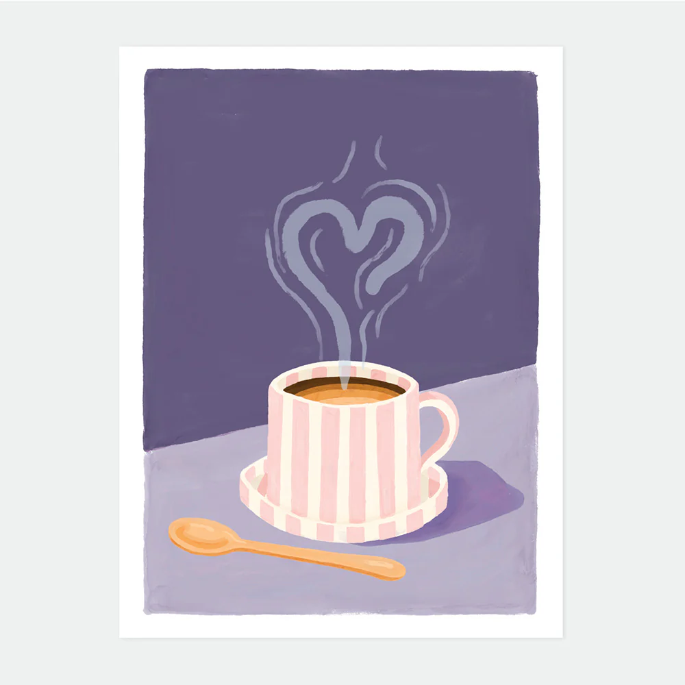 Love Coffee - Poster