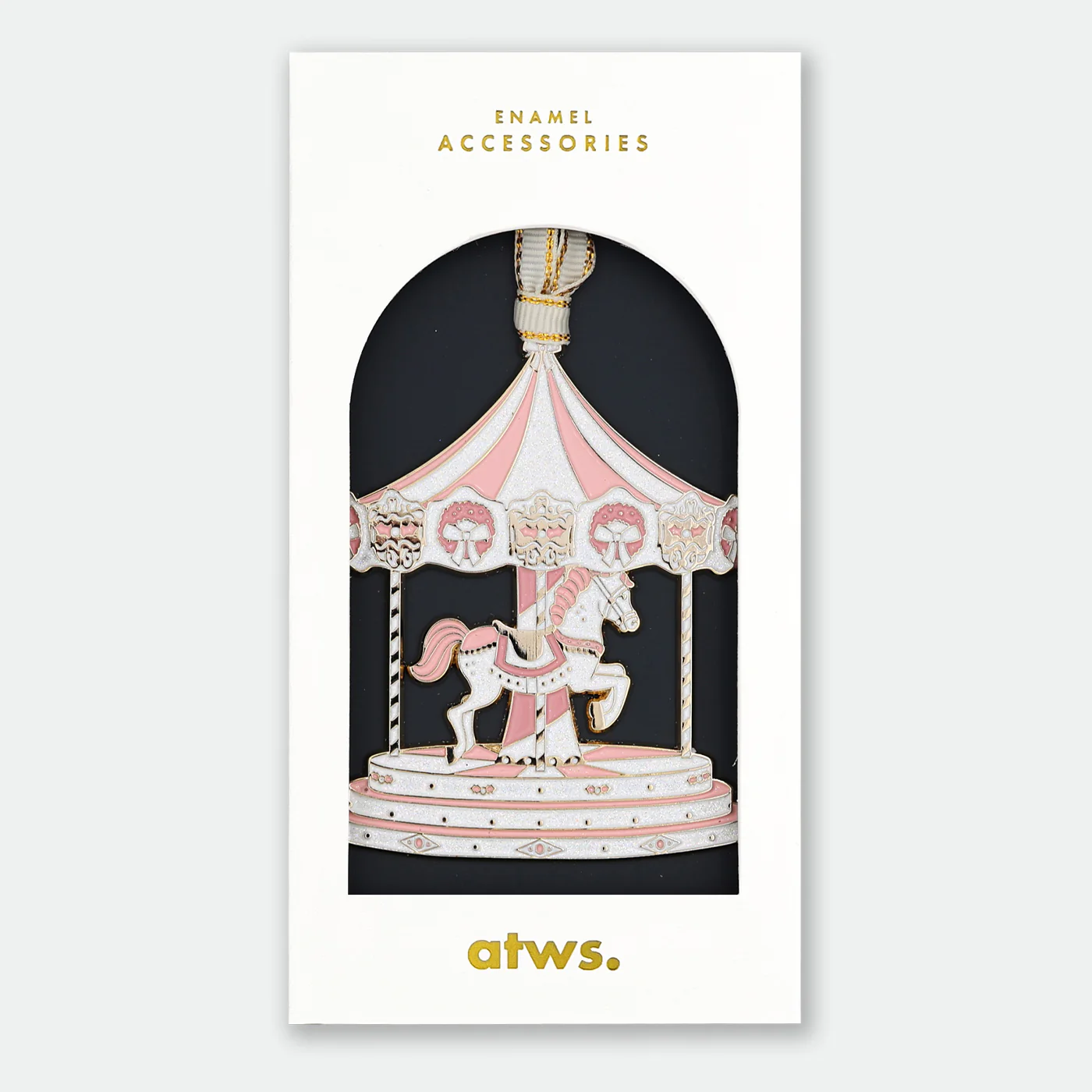 XMAS Merry Go-Round - Christmas ornament