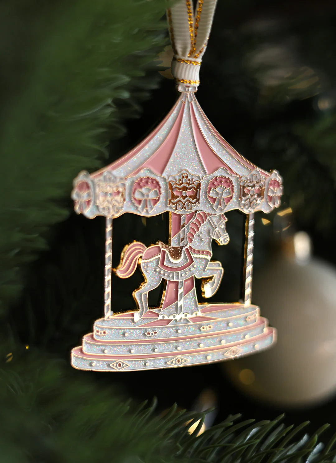 XMAS Merry Go-Round - Christmas ornament - Image 3