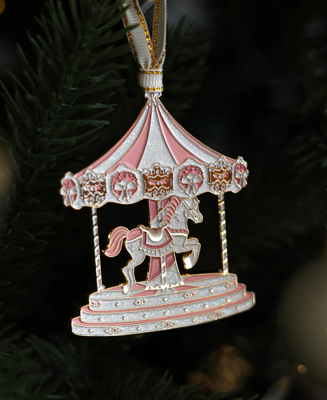 XMAS Merry Go-Round - Christmas ornament - Image 4