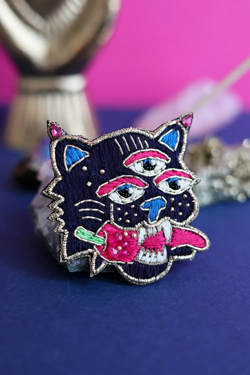 Mexican tiger - Brooch - Image 5