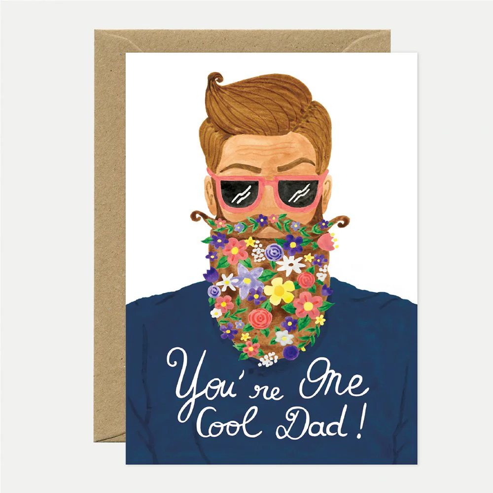 One Cool Dad - Father's day Greeting card