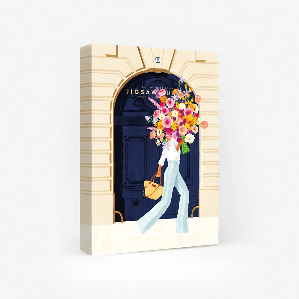 Parisian Door - Puzzle 1000 pieces