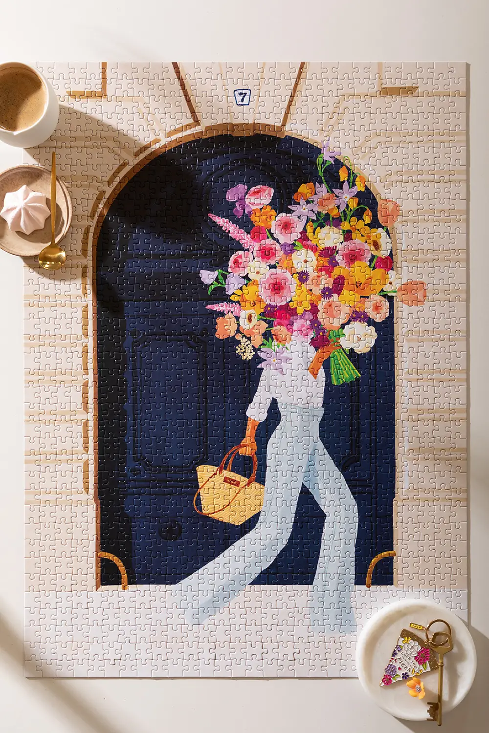 Parisian Door - Puzzle 1000 pieces - Image 4