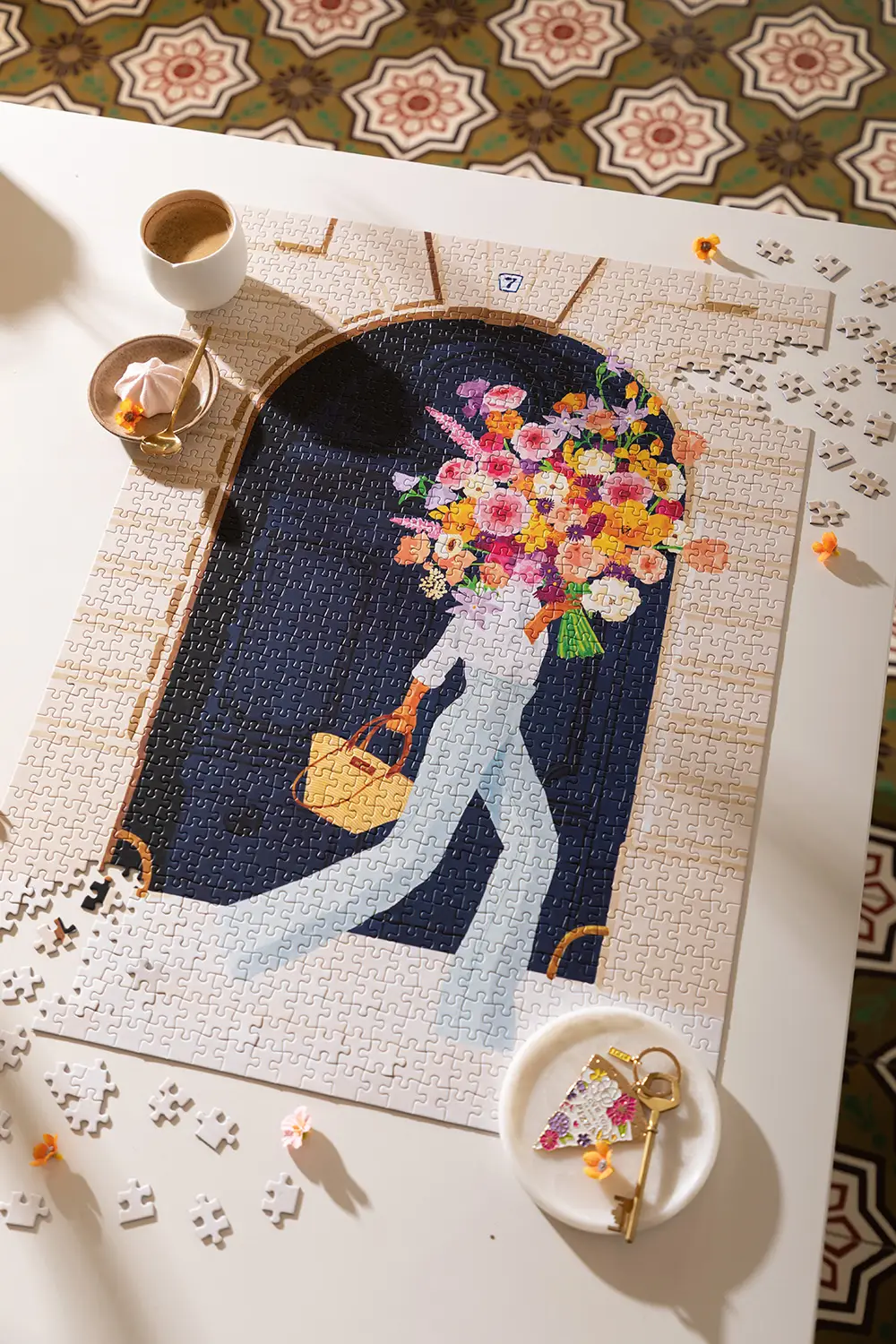 Parisian Door - Puzzle 1000 pieces - Image 8