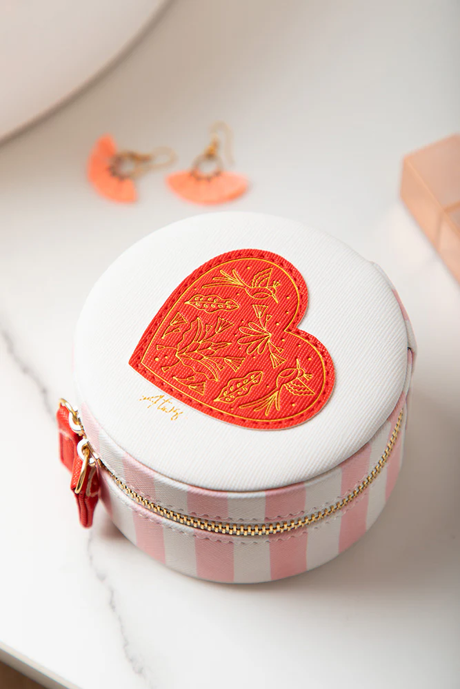 Pink Stripes - Jewellery box - Image 3