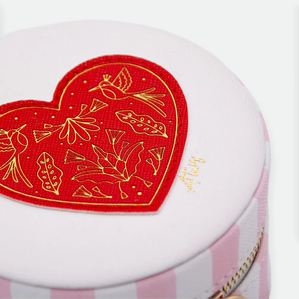 Pink Stripes - Jewellery box - Image 4