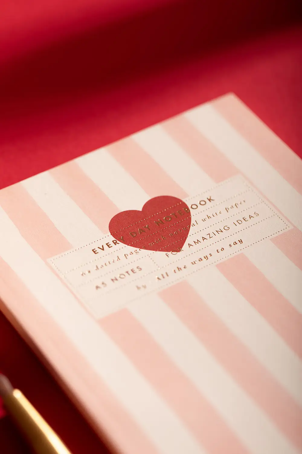 Pink stripes - Notebook A5 - Image 3