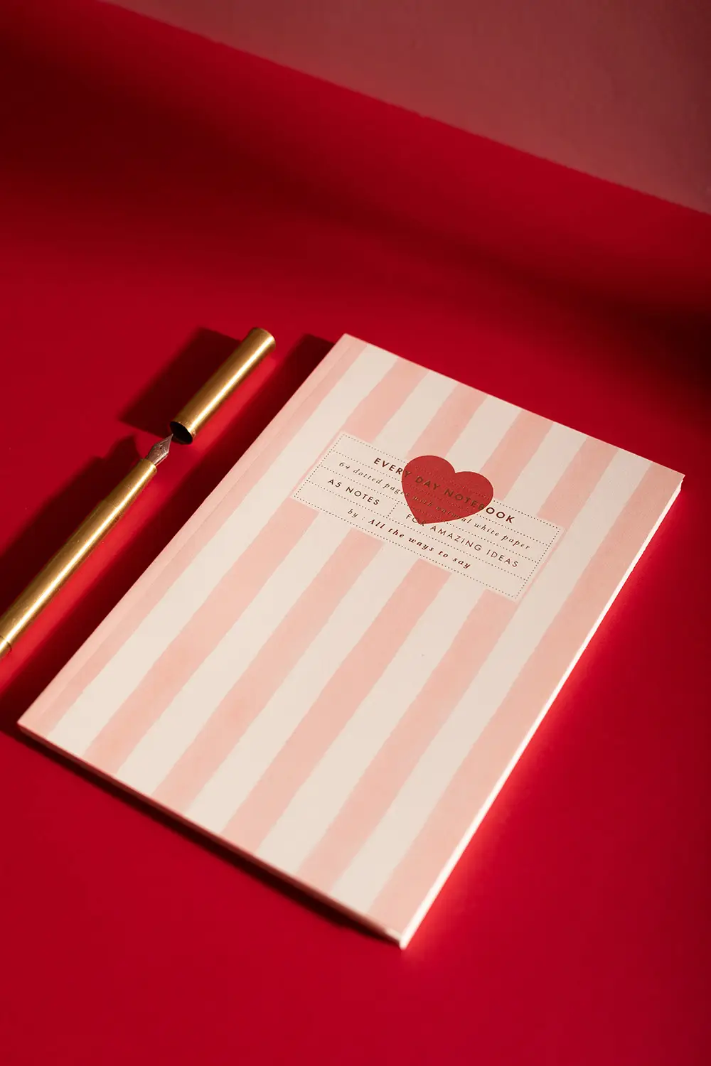Pink stripes - Notebook A5 - Image 4