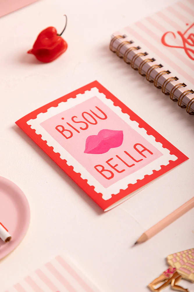 Duo Bisous Bella Stripes - Pocket Notebook A6 DUO - Image 4