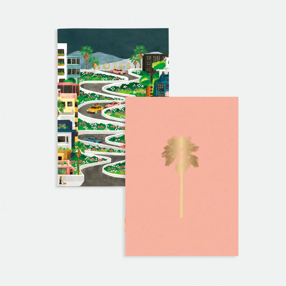 Lombard street - Pocket Notebook A6 DUO