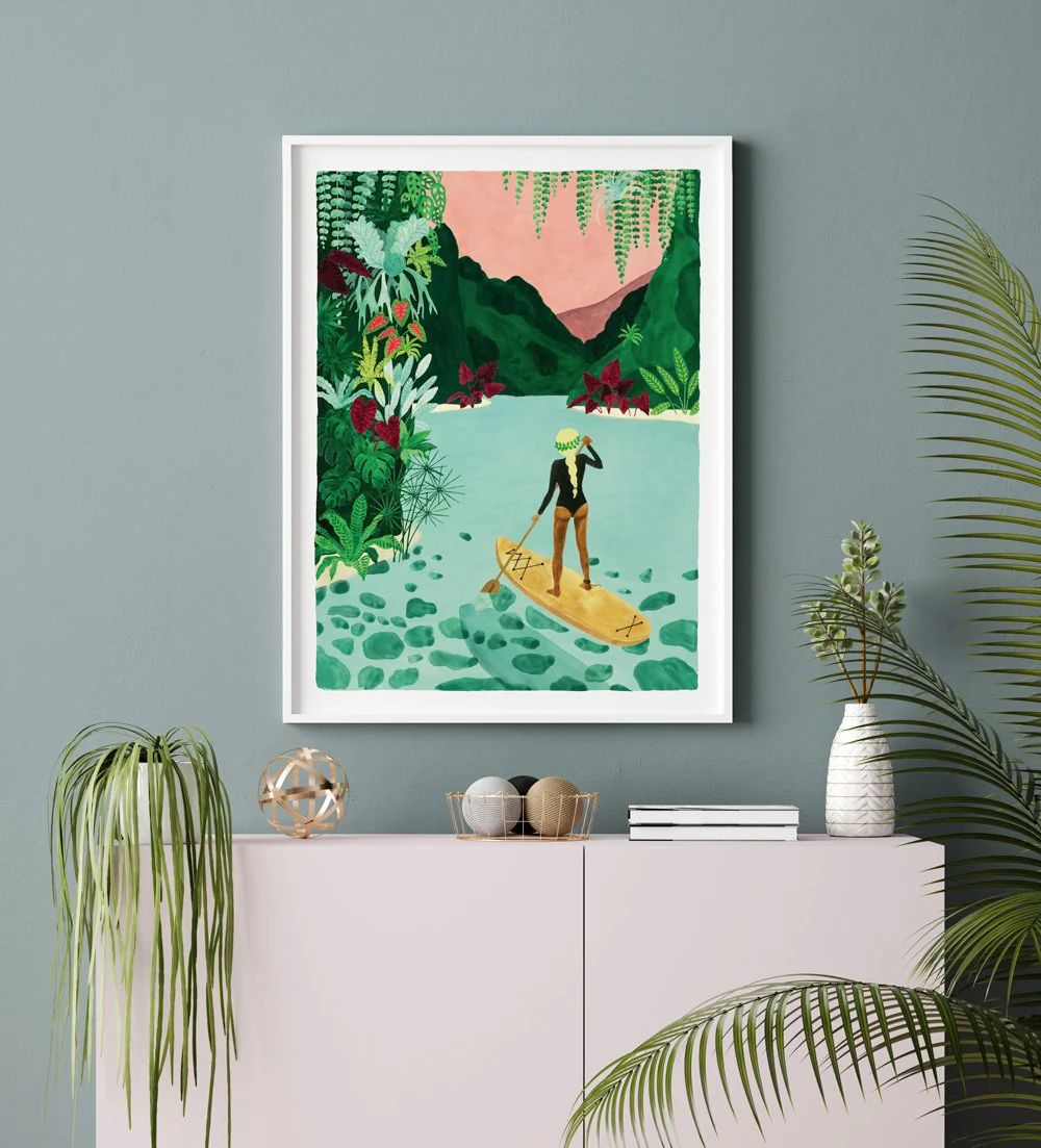 Paddle Girl - Poster - Image 2