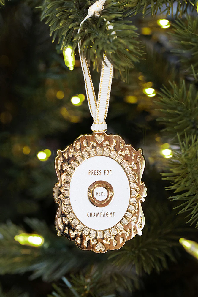 Press for champagne - Christmas ornament - Image 2