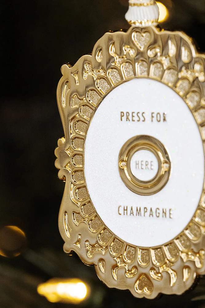 Press for champagne - Christmas ornament - Image 4
