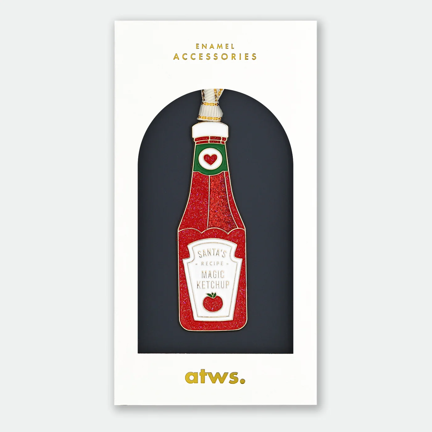 Santa’s Ketchup - Christmas ornament