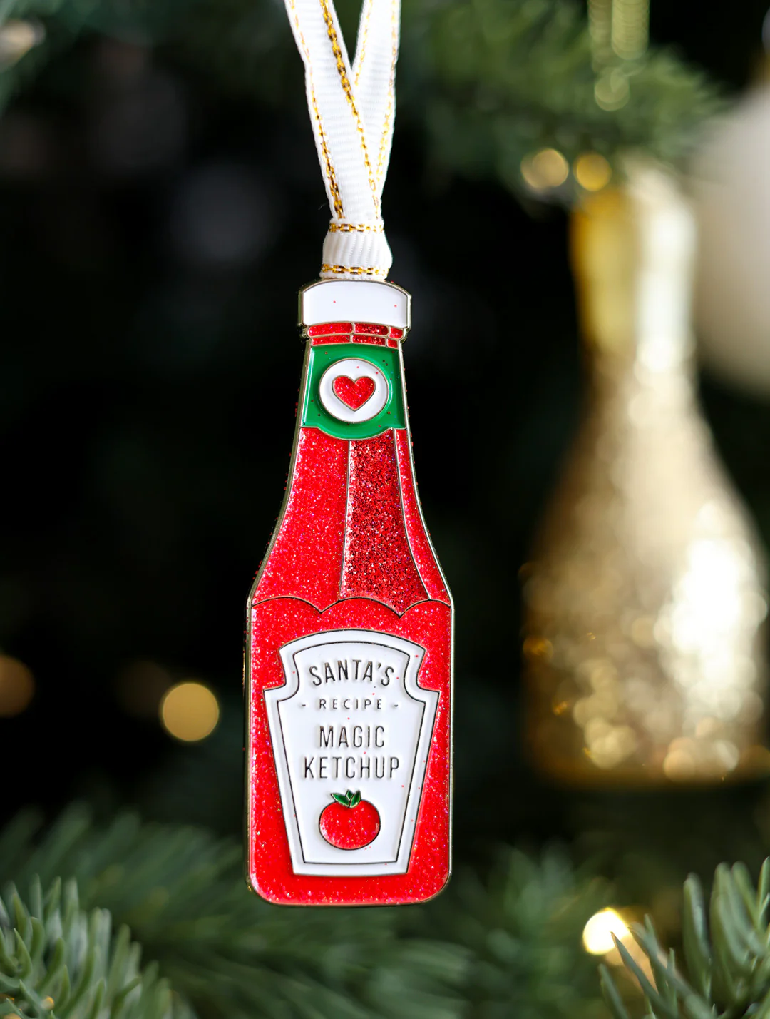 Santa’s Ketchup - Christmas ornament - Image 2