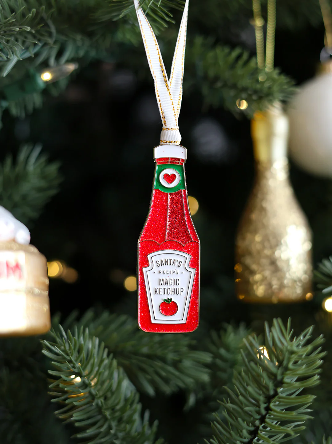 Santa’s Ketchup - Christmas ornament - Image 3