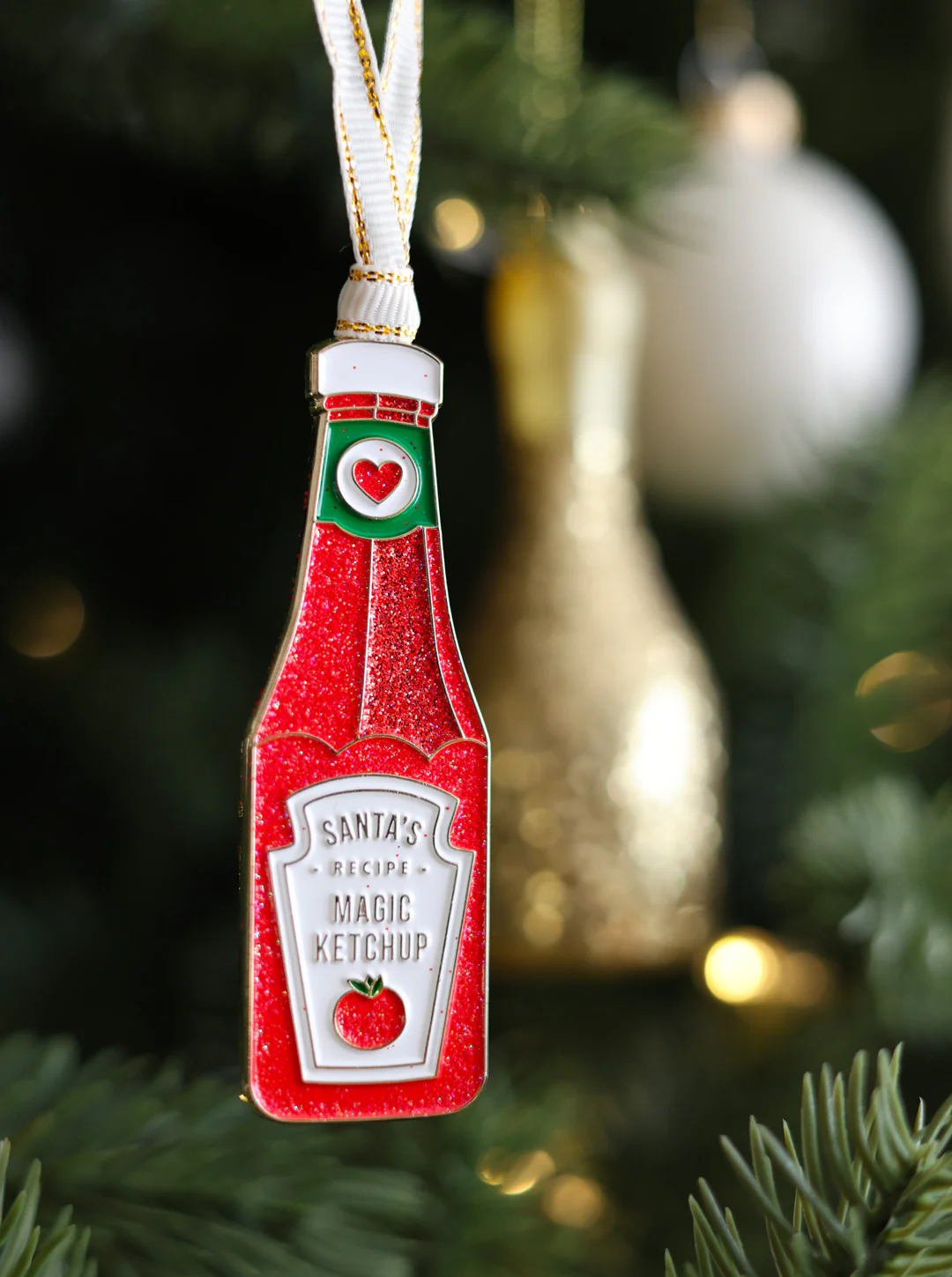 Santa’s Ketchup - Christmas ornament - Image 4