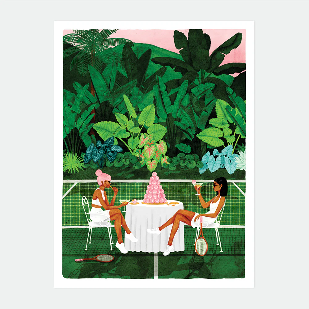 Tennis Court - Poster