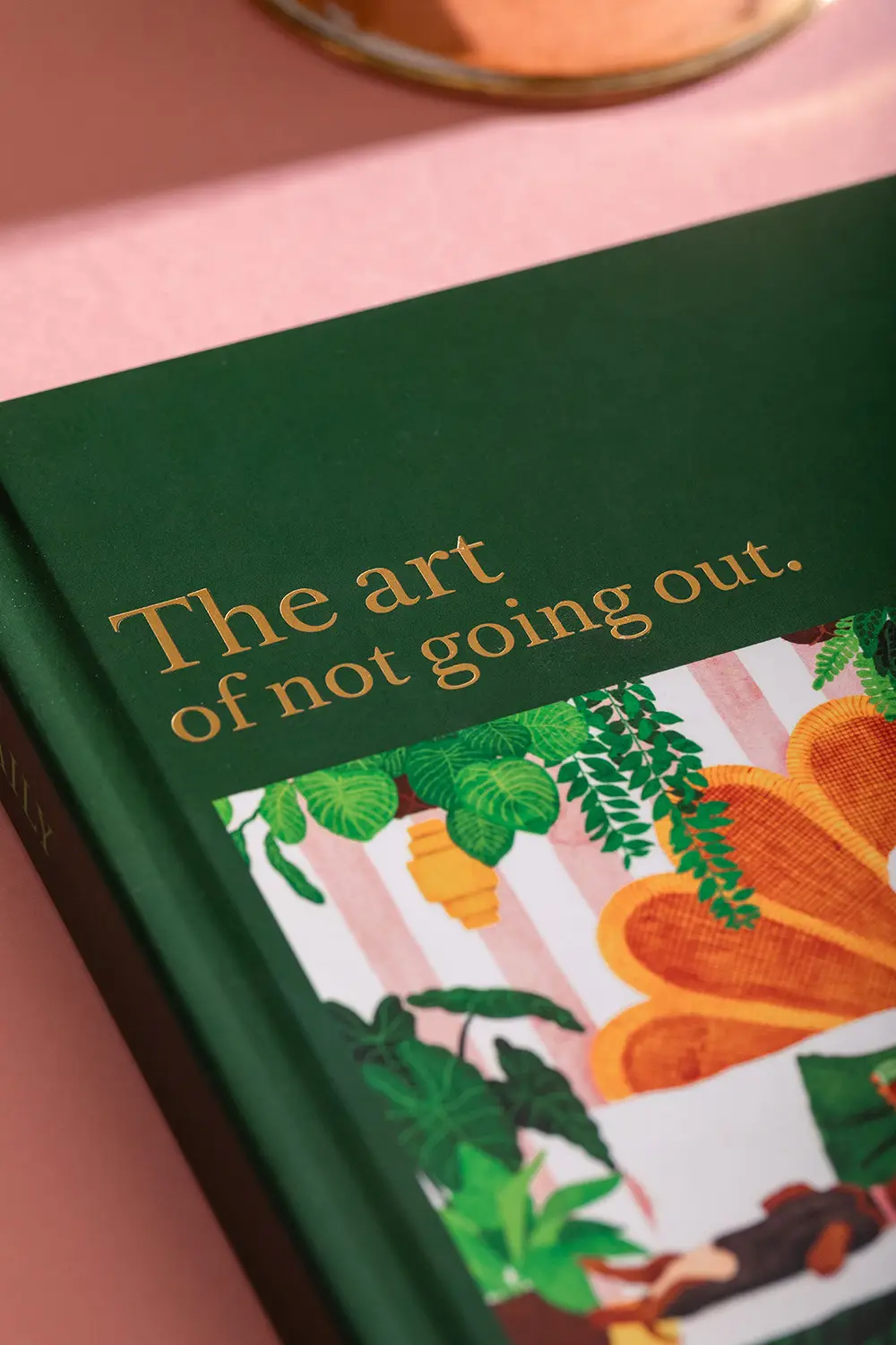 The art of not going out - Hardcover notebook A5 - Image 2