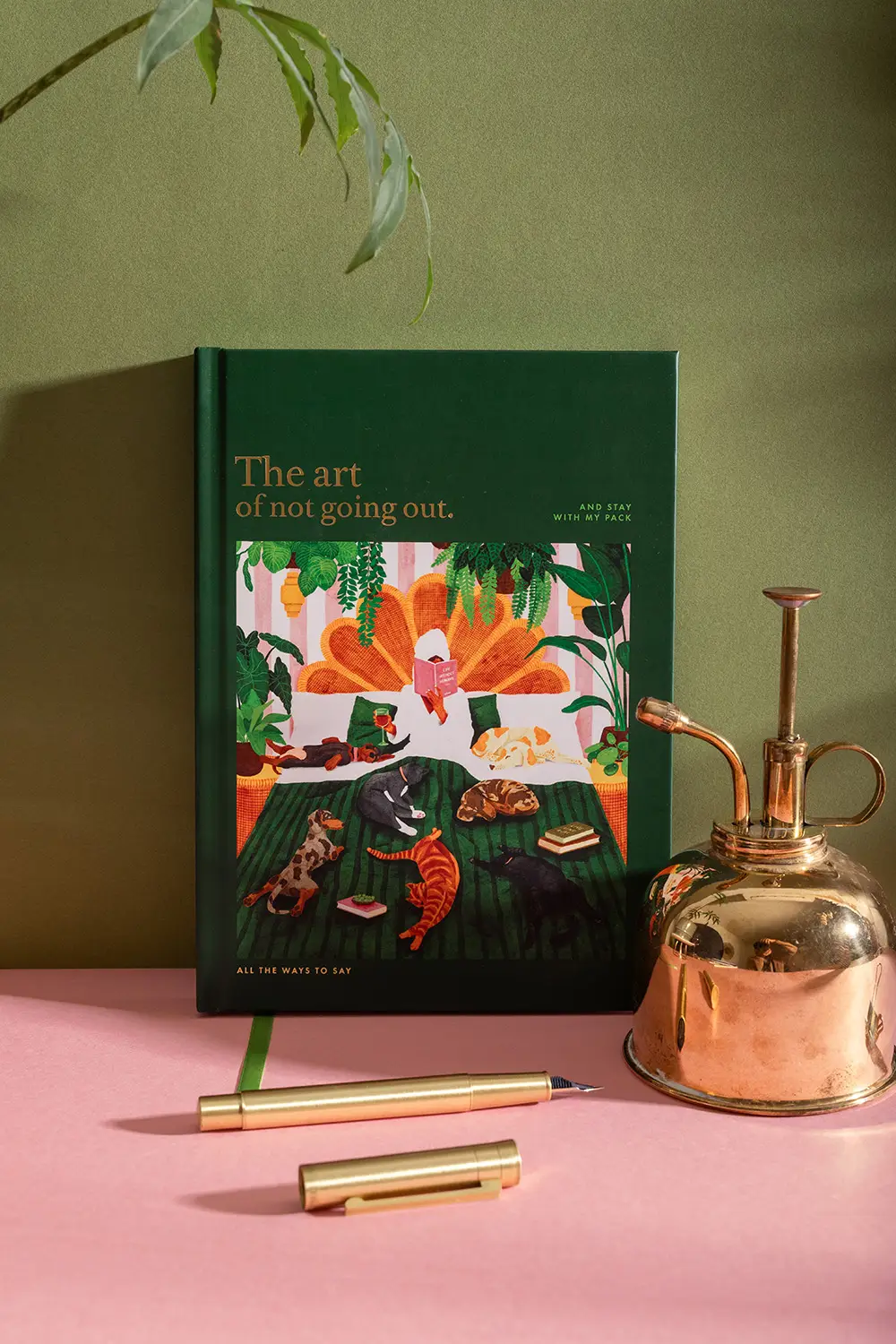 The art of not going out - Hardcover notebook A5 - Image 7