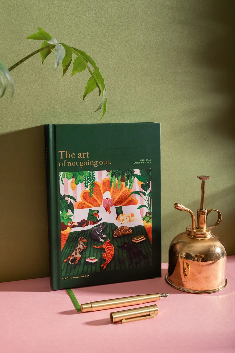 The art of not going out - Hardcover notebook A5 - Image 8