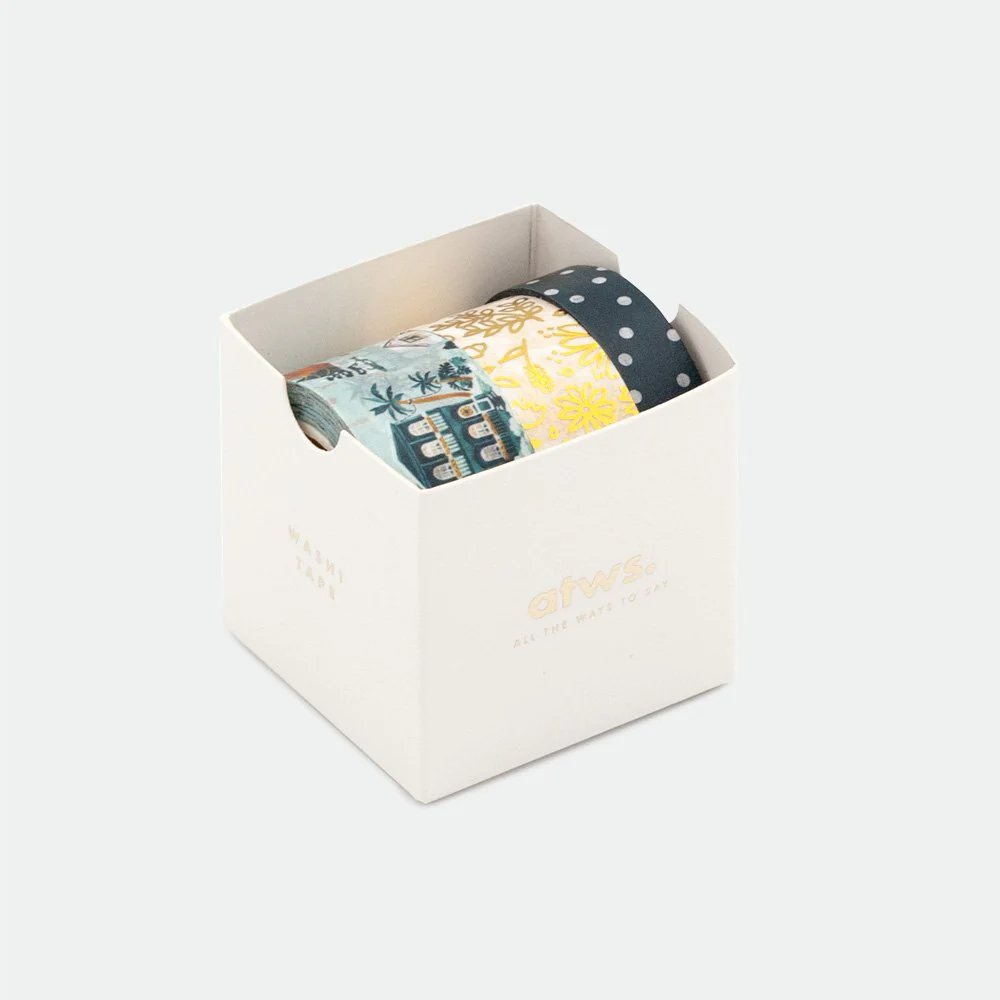 Snowy houses - Washi tapes - Image 4