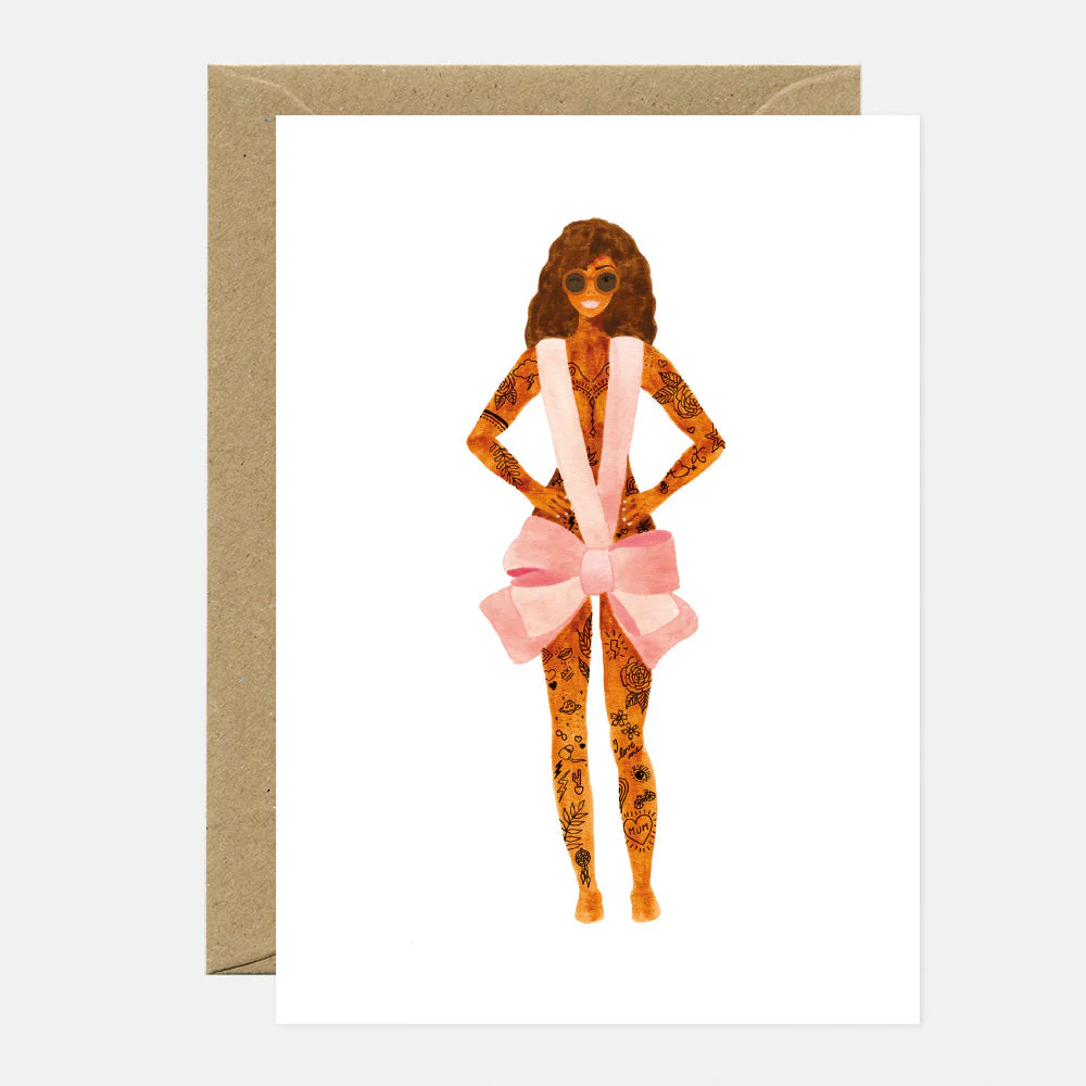 Woman Gift - Love & friendship Greeting card