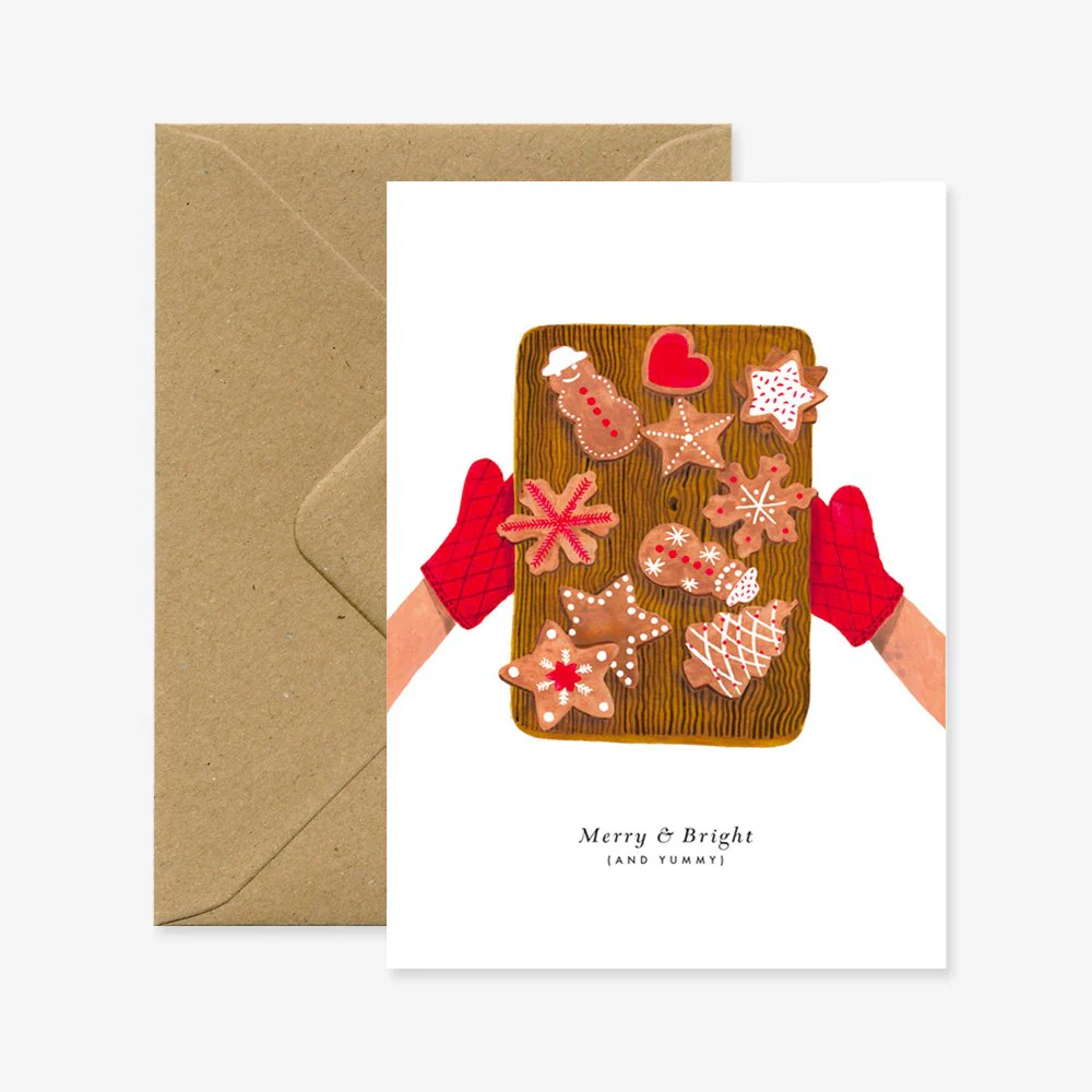 Xmas cookies - Christmas Greeting card