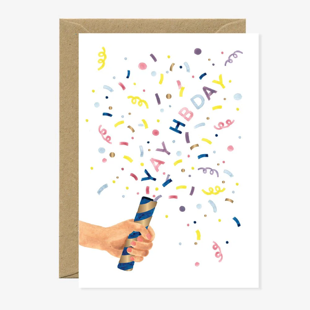 Yay - Birthday Greeting card